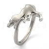 Brass Cuff Rings RJEW-I076-02P-1