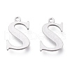 304 Stainless Steel Charms STAS-H112-S-P-1