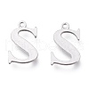 Tarnish Resistant 304 Stainless Steel Charms STAS-H112-S-P-1