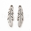 304 Stainless Steel Pendants STAS-M089-25P-1