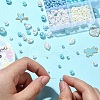 DIY Round ABS Plastic Imitation Pearl Beads Bracelets Making Kits DIY-YW0009-80-5