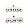 Non-Tarnish 304 Stainless Steel Chandelier Component Links STAS-A074-02E-P-1