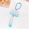 Gradient Color Transparent Acrylic Keychain Blanks ZXFQ-PW0003-15D-02-1