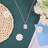 BENECREAT 1Pc 925 Sterling Silver Pendant Cabochon Settings STER-BC0002-77B-5