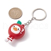 Cartoon Fruits Duck PVC Plastic Keychain KEYC-JKC00661-3