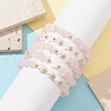5Pcs 5 Style Natural Mixed Gemstone Chips Stretch Bracelets Set BJEW-JB09551-5