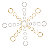 Iron Open Jump Rings IFIN-CJ0001-43-6
