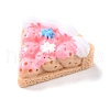 Resin Decoden Cabochons CRES-P020-03F-01-4