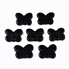 Natural Black Stone Beads G-S366-067-1