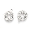 Tarnish Resistant 304 Stainless Steel Charms STAS-I151-35P-2