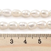 Natural Cultured Freshwater Pearl Beads Strands PEAR-P062-09B-5