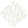 UNICRAFTALE 304 Stainless Steel Figaro Chain Necklaces NJEW-UN0001-28G-1