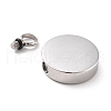 Non-Tarnish 304 Stainless Steel Urn/Perfume Pendants STAS-D179-17P-3