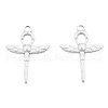 Non-Tarnish 201 Stainless Steel Pendants STAS-N098-249P-3