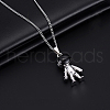 Alloy Pendant 201 Stainless Steel Chain Necklaces for Men FS-WG1D596-01-1