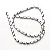 Electroplate Non-magnetic Synthetic Hematite Bead Strands G-F300-40A-01-2