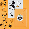 Halloween Theme Carbon Steel Cutting Dies Stencils DIY-WH0309-1188-2