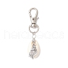 Ocean Collection Shell Pendant Decorations HJEW-JM03210-04-2