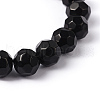 Half-Handmade Transparent Glass Beads Strands GF10mmC27Y-2