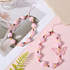 Acrylic Beaded Mobile Phone Lanyard Wrist Strap AJEW-WH20006-62-4