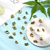 65Pcs 13 Styles Tibetan Style Alloy Tube Bails FIND-YW0005-62-4