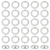 BENECREAT 925 Sterling Silver Spacer Beads FIND-BC0005-08B-1