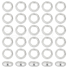 BENECREAT 925 Sterling Silver Spacer Beads FIND-BC0005-08B-1