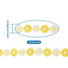 Colorful Polyester Lace Trim OCOR-TA0001-34H-8