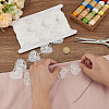 Fingerinspire 7.5 Yards Polyester Lace Trim DIY-FG0006-84B-3
