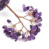 1Pc Natural Amethyst Chips Tree of Life Decorations DJEW-DJ0001-08B-2