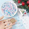 SUNNYCLUE Snowflake Theme Handmade Polymer Clay Cabochons CLAY-SC0001-96-3