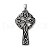 304 Stainless Steel Enamel Pendants STAS-G346-45P-1