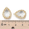 Transparent Glass Pendants GLAA-T007-08G-4