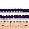 Electroplate Glass Beads Strands EGLA-T021-4mm-13C-4