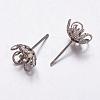 Tarnish Resistant 304 Stainless Steel Stud Earring Findings STAS-K146-025-10mm-1