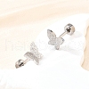 304 Stainless Steel Stud Earrings EJEW-H161-01P-D-3