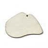 American Flag Theme Single Face Printed Aspen Wood Big Pendants WOOD-G014-10-3