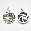 Abalone Shell/Paua Shell Pendants SHEL-S275-46A-2