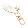 Pot Culture Alloy Enamel Pendant Decorations HJEW-JM03286-5
