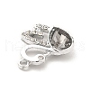 UV Plating Alloy Pendants ALRI-M020-08P-4