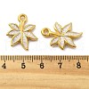 304 Stainless Steel Enamel Pendants STAS-D369-07G-3