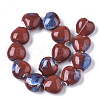 Handmade Porcelain Beads PORC-S498-15A-03-3