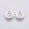 Non-Tarnish 304 Stainless Steel Charms STAS-P212-15P-09-1