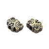 Tibetan Style Rack Plating Brass Bead KK-Q805-24AB-2