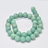 Grade AB Natural Amazonite Round Bead Strands G-M296-06-6mm-2