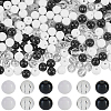 SUNNYCLUE 3 Colors Transparent & Opaque Acrylic Beads MACR-SC0001-77B-1