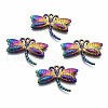 Rainbow Color Alloy Pendants PALLOY-S180-075-RS-1
