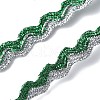 Sparkle Polyester Metallic Wavy Fringe Trim Ribbon OCOR-XCP0002-64-2
