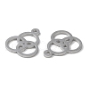 Non-Tarnish 304 Stainless Steel Charms STAS-F300-10P-2