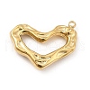 Ion Plating(IP) 304 Stainless Steel Pendants STAS-E177-08G-2